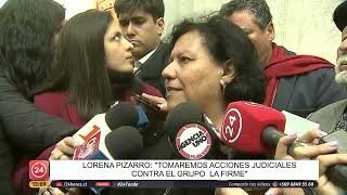 Lorena Pizarro tomará acciones judiciales contra el grupo La Firme  LA FIRME [upl. by Myrvyn]