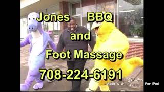 Jones BBQ foot massage [upl. by Mayer]