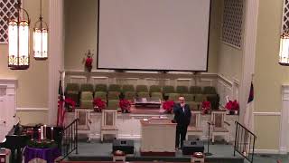 Salemburg Baptist Church Sunday Worship Rev Drew Bolin 12172023 [upl. by Nivri]