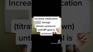 Titrating Medications shorts [upl. by Dani]