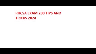 RHCSA EX 200 Exam Complete Solution 2024RHEL9PracticeEx200 SettingUsers PasswdExpiry [upl. by Gard]