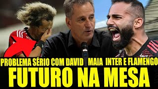 FLAMENGO VAI ATÃ‰ O FIM COM NEGÃ“CIO JOGADOR DE FORA  THIAGO MAIA NOS PLANOS DO INTER [upl. by Tutto]