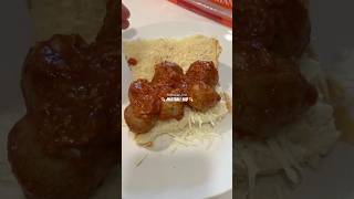 Quick n easy recipe for a meatball sub Tomato sauce turkey meatballs Parmesan rolls😋 recipe [upl. by Anibas]