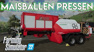 Maisballen Pressen amp Wickeln  LS22 Modvorstellung [upl. by Chic605]