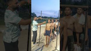 army height measurement gwalior aro army bharti bollywood arijitsingh armylover motivation [upl. by Adohr382]