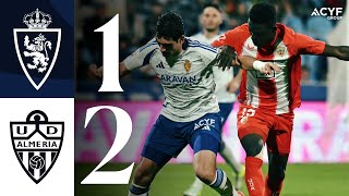 RESUMEN  Real Zaragoza 12 Almería [upl. by Rolfston676]