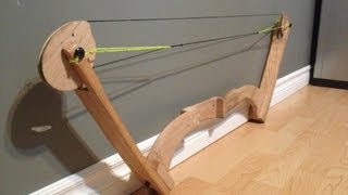 Home Made Oak Compound Bow [upl. by Rehpotsirc]