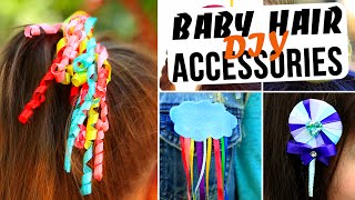 DIY Baby Hair Accessories [upl. by Ahsinrac78]