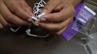 Unboxing  Samsung EG920 Earphones Headphones Review [upl. by Cirdla]