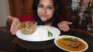 eating showrice mourola macher tarkari piyajkoli diye gurjauli macher jhalmukbang [upl. by Gaylene358]