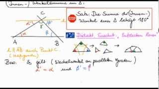 Grundlagen der Geometrie  Teil 3  Abschnitt1 [upl. by Llerrehc]