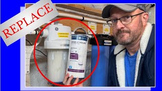 How to GE Water Filter Change Replace this filter every few months [upl. by Ytiak872]