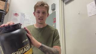 DO THIS TO GAIN WEIGHT  Optimum Nutrition Gainer Vanilla [upl. by Naillil]