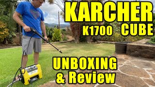 BEST ENTRY LEVEL PRESSURE WASHER Karcher K1700 Cube Unboxing and Demonstration [upl. by Yerocaj122]