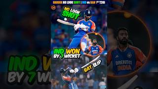 Hardik Pandya No Look Shot 😮 Hardik Bat Slip 🤣 IND vs BAN 1st T20i Highlights shorts indvsban [upl. by Cammy516]