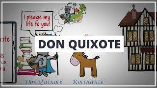 DON QUIXOTE BY MIGUEL DE CERVANTES  ANIMATED BOOK SUMMARY [upl. by Enavi]