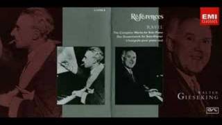 GIESEKING  RAVEL SCARBO  1954 [upl. by Adalheid104]