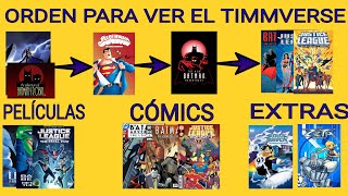 orden para ver el timmverse dcanimateduniverse superheroe batman [upl. by Barty]