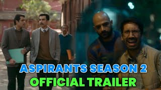 Aspirants Season 2  Official Trailer  TVF Aspirants Season 2  UPSC Aspirants  Prime Amazon [upl. by Lochner]