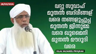 chuzhali abdulla moulavi new speech  2024 MAR 28 [upl. by Oicnedurp567]