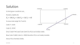 Example of Midpoint Subdivision Algorithm MCA402 Computer Graphics MCA 2018 [upl. by Onailime]