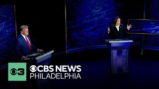 Kamala Harris and Donald Trump face off in presidential debate in Philadelphia [upl. by Iseabal]