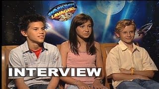 The Adventures of Sharkboy and Lavagirl 3D Taylor Lautner Interview  ScreenSlam [upl. by Truitt172]