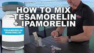 How to Easily Mix Tesamorelin Egrifta amp Ipamorelin  VALUABLE EXPERT ADVICE [upl. by Inaboy]