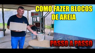 COMO FAZER BLOCOS DE AREIA [upl. by Darelle]