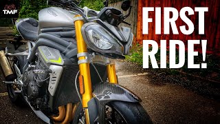 2021 Triumph Speed Triple 1200 RS Review  First Ride [upl. by Ocsirf74]