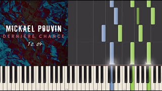 Tutoriel Dernière chance Mickaël Pouvin  Sam Cruz Drew Piano [upl. by Newol243]