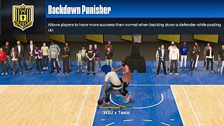 IS BACKDOWN PUNISHER WORTH USING NBA 2K23 [upl. by Nnalorac]