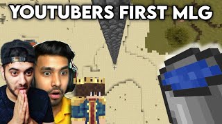 Youtubers First MLG in Minecraft [upl. by Cai635]