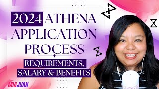 2024 Athena Application Process Salary Benefits and Qualifications [upl. by Davidson]