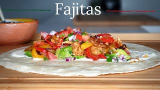 FAJITAS AU POULET  TEX MEX  FOOD IS LOVE [upl. by Varipapa]