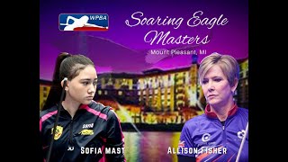 WPBA Soaring Eagles 2024 Round 3 Sofia Mast vs Allison Fisher [upl. by Yknarf]