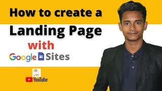 google sites tutorial  How To Create A Free Landing Page Bangla Tutorial [upl. by Halima617]