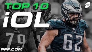 Top 10 interior offensive linemen heading into the 2019 NFL Season  PFF [upl. by Aerdnaxela411]