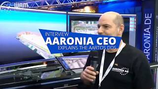 Interview with Aaronia CEO at the IDEX 2019 [upl. by Vevay]