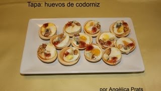 TAPA  HUEVOS CODORNIZ  QUAIL EGGS [upl. by Sivi249]