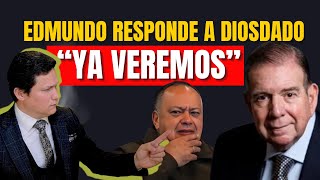 EDMUNDO RETA A DIOSDADO CON UN quotYA VEREMOS LO QUE VA A SUCEDERquotquot SI ENTRA O NO PARA EL 10E [upl. by Nolte325]