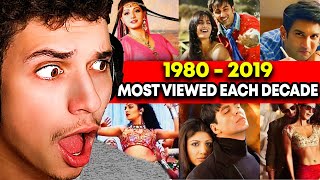 20 Most Viewed Hindi Songs of Each Decade 19802020s [upl. by Dorcea24]