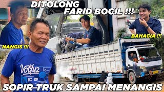 Sedih 😭 Sopir Truk Sampai Menangis Ditolong Farid Bocil Tanpa Minta Bayaran di Sitinjau Lauik [upl. by Anilah830]