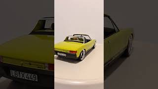 Porsche 916 Tuning 19quot rims and lower Norev 118automobile diecast art music [upl. by Htebsil]