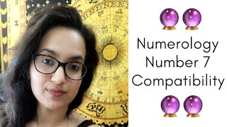 Numerology Number 7 Compatibility Mulank 7  Learn Numerology EasyVasstu [upl. by Ahsineb]