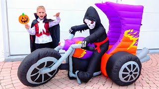 Vlad and Niki have a Halloween party  Funny stories for kids [upl. by Aryan327]