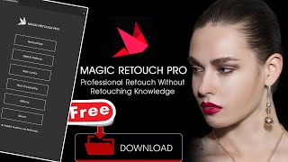 Retouch With Magic Retouch Pro 43  Skin Eyes Lips Retouch [upl. by Bullion]