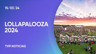 Se largó el festival Lollapalooza 2024 en Buenos Aires [upl. by Uv]