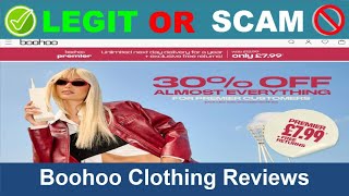 Boohoo Clothing Reviews  Jun 2024 Beware of Scam Watch Now [upl. by Dira]