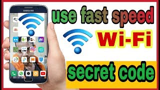 How to fast wifi speed android and increase wifi speed use secret code [upl. by Jerrome]